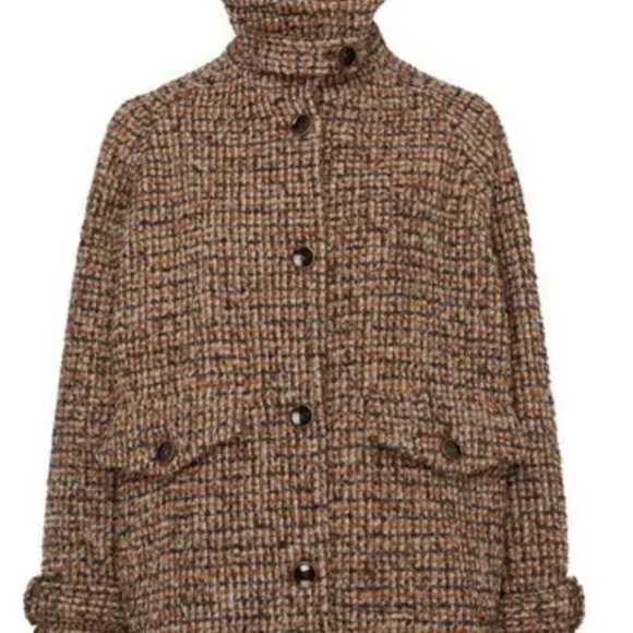 Sessun Tweed Coat - Picture 8 of 10